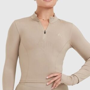 Oner Timeless Half Zip - Sandstone
